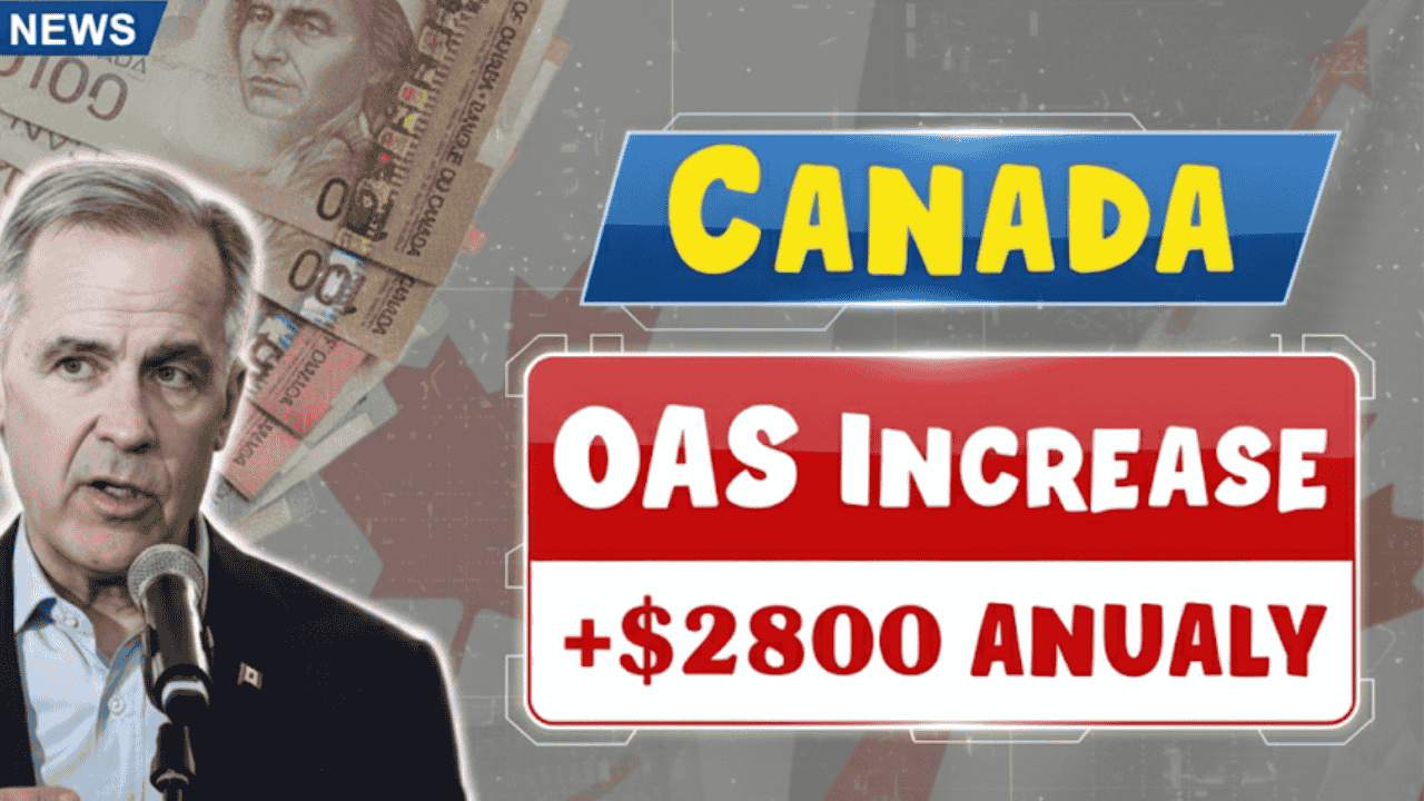 Canada $2800 OAS Increase